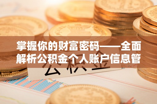 顺德掌握你的财富密码——全面解析公积金个人账户信息管理与优化