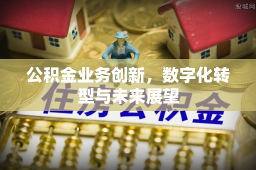 顺德公积金业务创新，数字化转型与未来展望