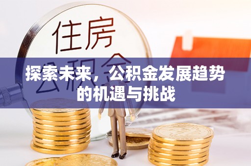 顺德探索未来，公积金发展趋势的机遇与挑战