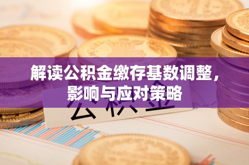 顺德解读公积金缴存基数调整，影响与应对策略