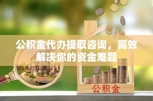 顺德公积金代办提取咨询，高效解决你的资金难题